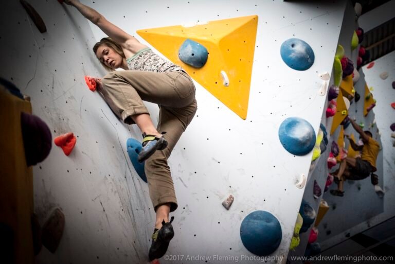 Climb at the Boulder Shack Climbing Gym 768x513