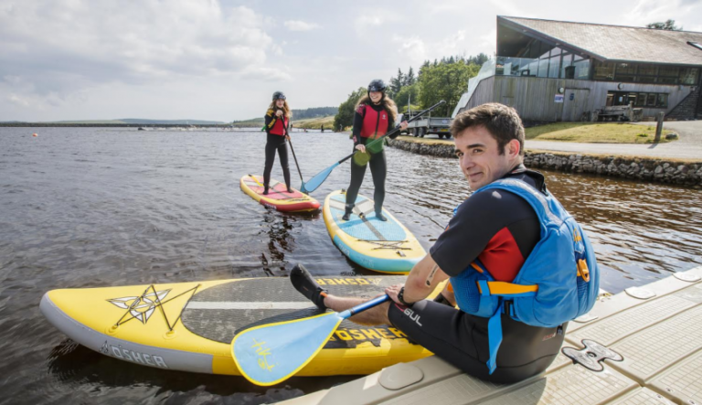 Paddle on Llyn Brenig Deeside 768x443