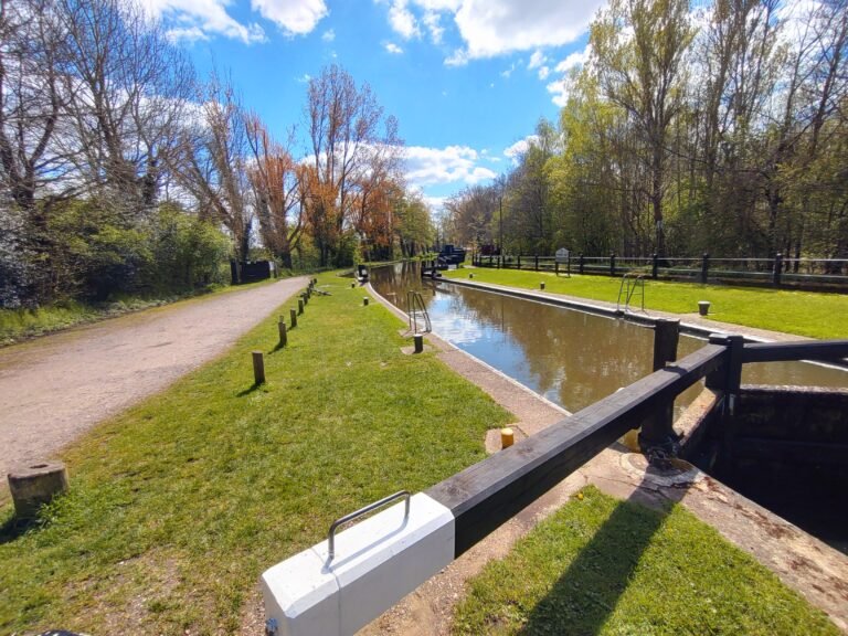 River Wey Pyrford Lock 1 768x576