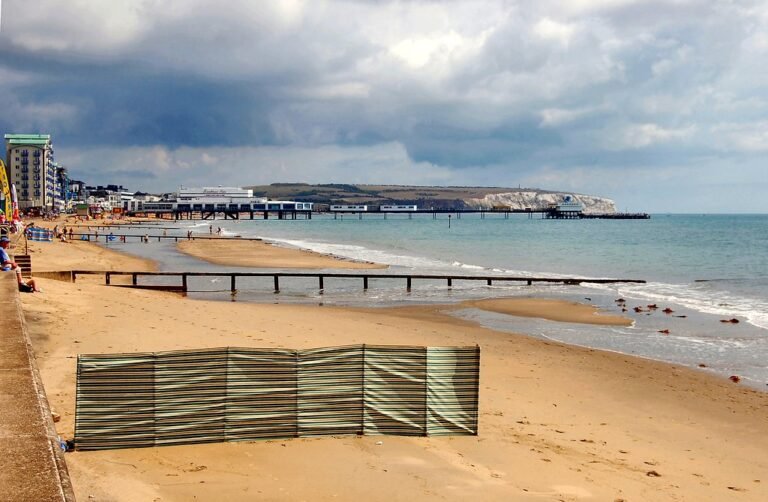 Swim at Sandown Beach IoW Flickr 1 768x502