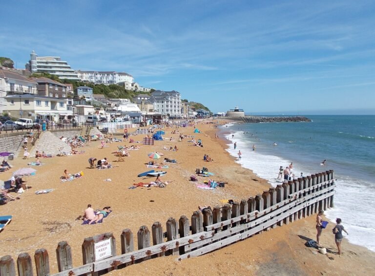 Swim at Ventnor Beach IoW Ventnor Beach Wikicommons 1 768x566