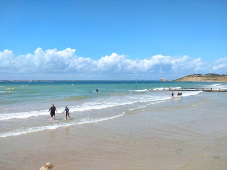 Swim in Colwell Bay Beach IoW 1 768x576
