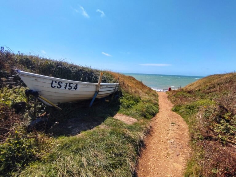 Walk the Coastal Path and Downs from Brook Chine IoW 1 768x576